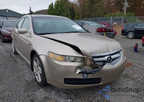2005 Acura Tl из США, поврежденный, VIN 19UUA662X5A026392